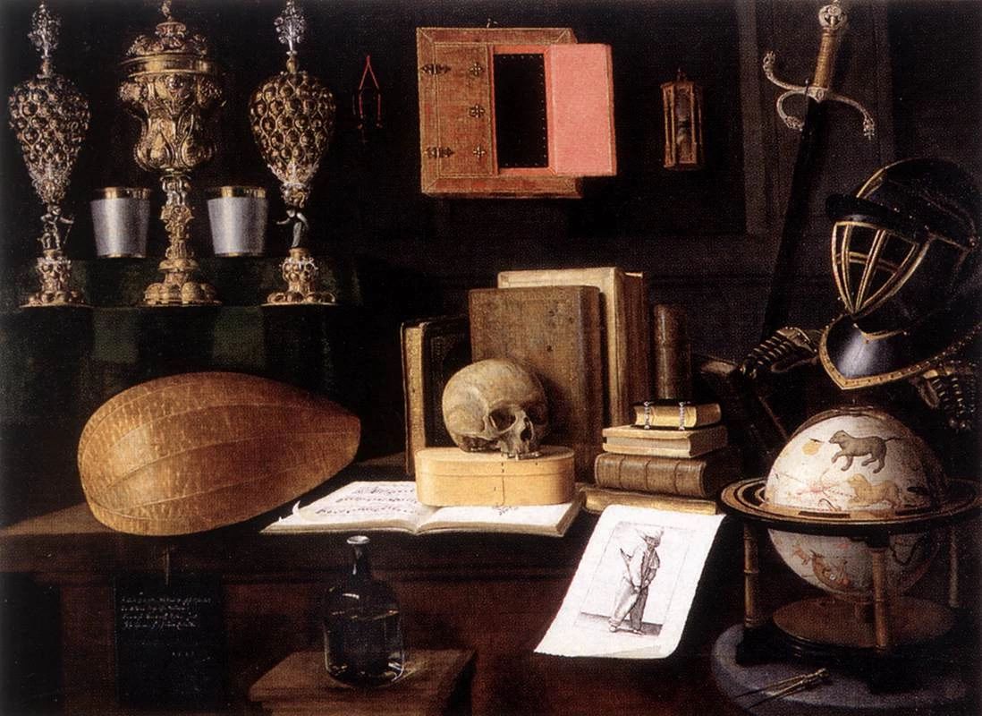 La grande vanità, natura morta - Musée de l'Oeuvre de Notre Dame, Strasbourg
